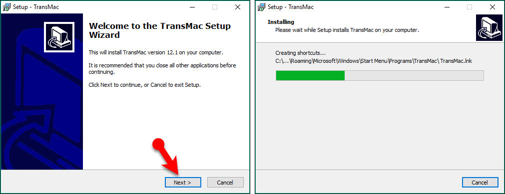 use transmac to make bootable usb for mac